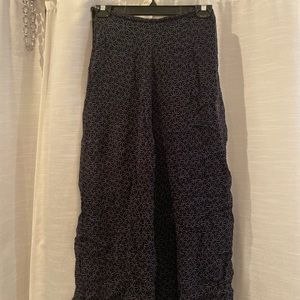 Long floral skirt